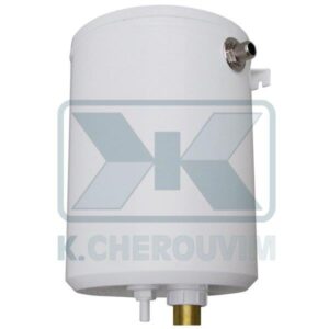 ΚΑΖΑΝΑΚΙ ΣΤΡΟΓΓΥΛΟ ΠΛΑΣΤΙΚΟ ΜΕ ΜΗΧ/ΣΜΟ ΑΕΡΟΣ 1"1/4 ΜΕ ΦΛΟΤΕΡ ΠΛΑΣΤΙΚΟ