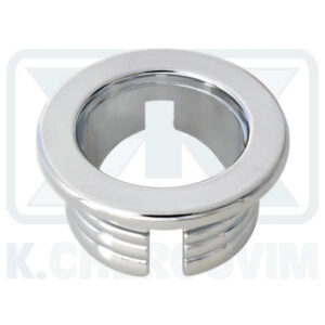 DECORATIVE ∅ 24 CROM. OVERFLOW WASHBASIN PLASTIC