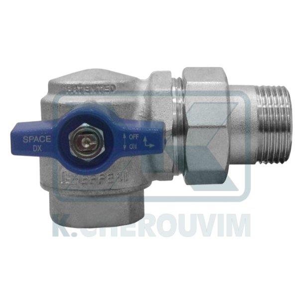 SWITCH SPACE DX 1"1/4 RIGHTΣ BLUE ANGLESPHERICAL CROM.