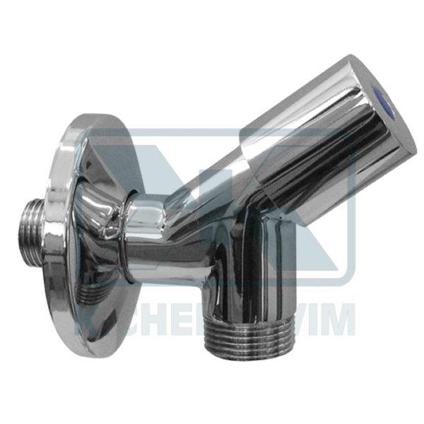 ΔΙΑΚΟΠΤΗΣ ΓΩΝΙΑΚΟΣ LINEA 1/2" Χ 3/4" ΜΕ ΚΥΛΙΝΔΡΙΚΗ ΜΕΤΑΛΛΙΚΗ ΛΑΒΗ ΧΡΩΜΕ ALBERTONI