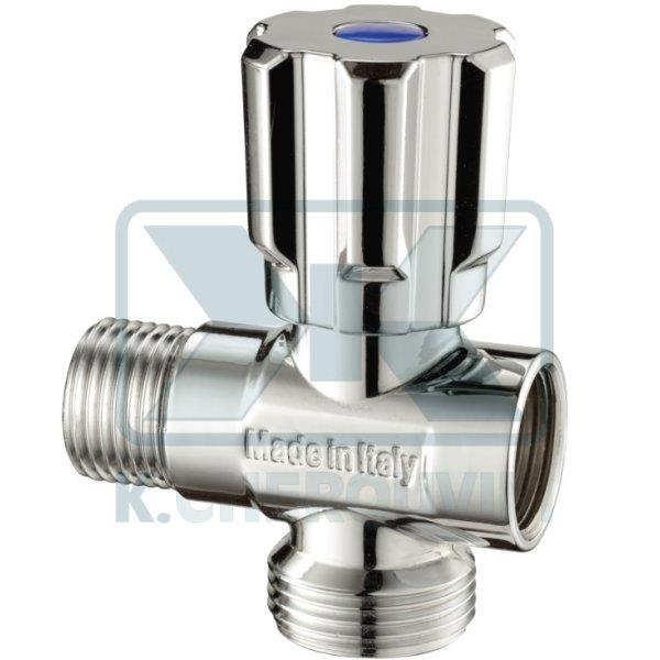 CROSS WACHING MACHINE FOR BIB TAP 1/2" MALE FEMALE WITH OUTPUT 3/4" MALE