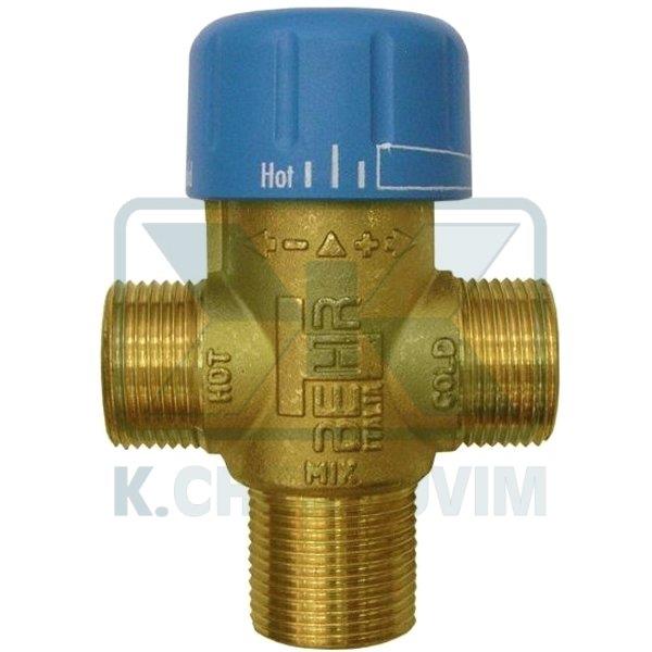 ΘΕΡΜΟΣΤΑΤΙΚΟΣ ΑΝΑΜΕΙΚΤΗΣ 3/4" Α.Α.Α. ΜΕ ΜΠΛΕ ΛΑΒΗ ΕΞΟΔΟΣ 32-50?C ΓΙΑ BOILER