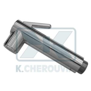 FAUCET SPRAY LUX-DOUBLE BRASS CROM. SOLID CYLINDRICAL