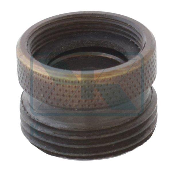 REDUCING BRONZE Μ22X1FEMALE X 3/4"MALE WITH RUBBER FOR TAP SPOUT CLASSIC MIXER - WASHING MACHINE