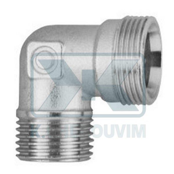 ΓΩΝΙΑ 1/2" ΑΡΣ. Χ 24Χ19/" ΑΡΣ. ΚΩΝΙΚΟ ΝΙΚΕΛ