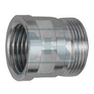 HOT-STAMPED 3/4" FEMALE X 24X19/" MALE CONICAL NICKEL