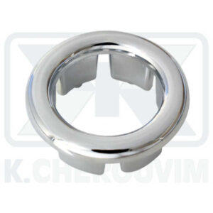 DECORATIVE ∅ 28 CROM. OVERFLOW WASHBASIN PLASTIC