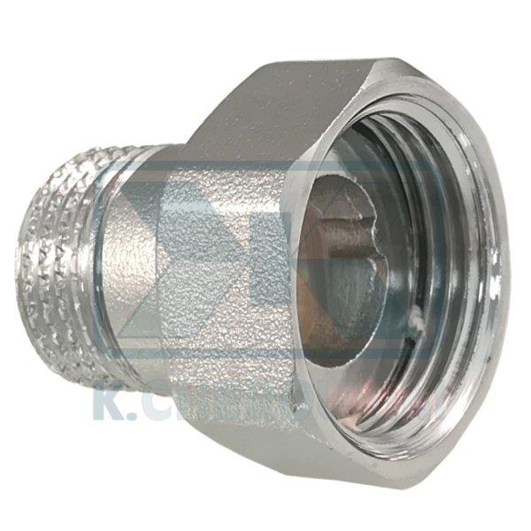 ΟΥΡΑ ΧΡΩΜΕ Β.Τ. 1/2" ΑΡΣ. - L26 ΜΕ ΙΣΙΑ ΠΑΤΟΥΡΑ ΚΑΙ ΠΑΞΙΜΑΔΙ Β.Τ. 3/4"