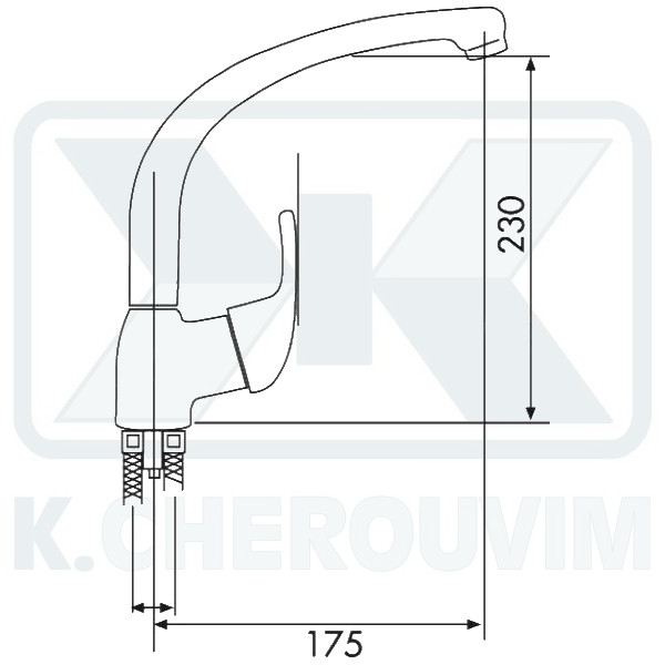 ΜΠΑΤΑΡΙΑ ΚΟΥΖΙΝΑΣ ΠΑΓΚΟΥ SOBIME ΑΝΑΜΕΙΚΤΙΚΗ ΧΡΩΜΕ - Image 2