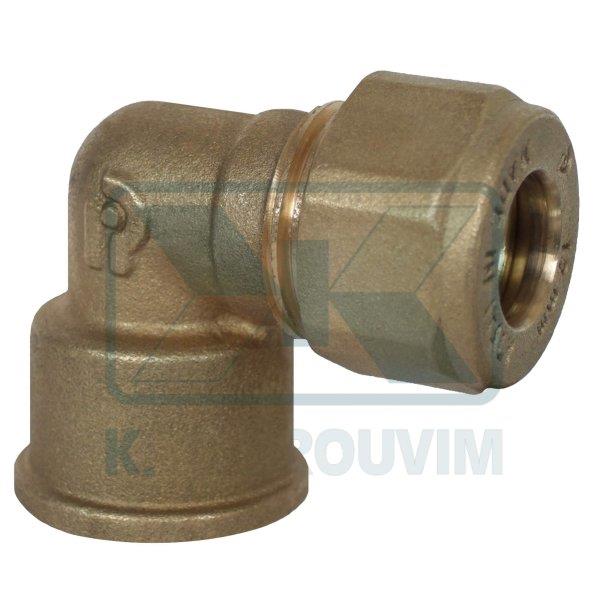 ΓΩΝΙΑ ΘΗΛ. 1/2" Χ Φ16 ΜΗΧΑΝΙΚΗΣ ΣΥΣΦΙΞΗΣ ΧΑΛΚΟΣΩΛΗΝΑΣ