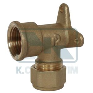 FEMALE WALLPLATE ELBOW FOR COPPER PIPE