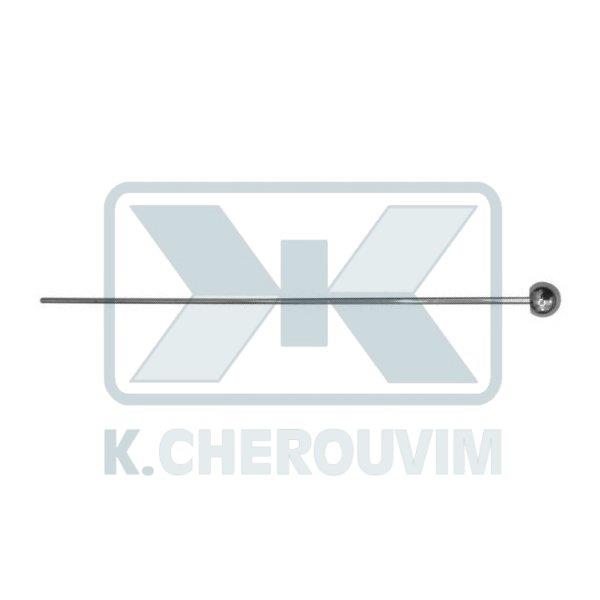 ΒΕΡΓΑ ΚΑΘΕΤΗ Φ4 - L360 ΧΡΩΜΕ ΜΕ ΚΥΛΙΝΔΡΙΚΟ ΠΟΜΟΛΟ ΓΙΑ ΜΠΑΤΑΡΙΑ ΝΙΠΤΗΡΑ