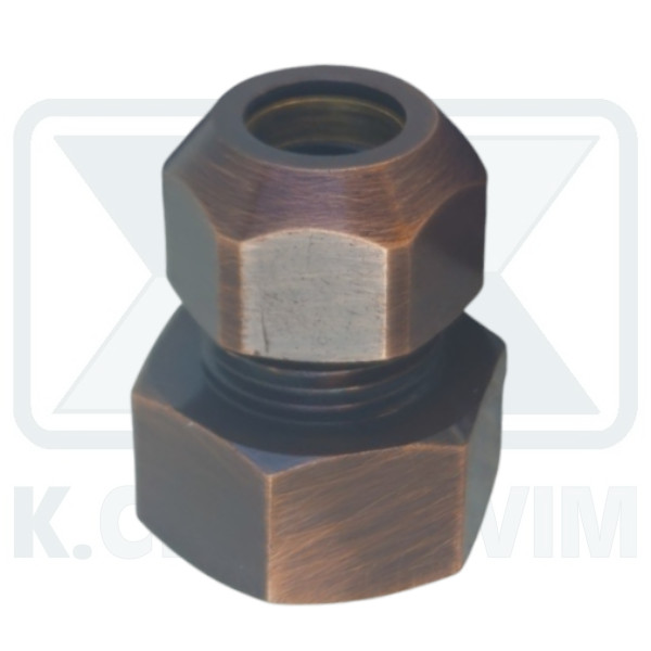 FITTING FEMALE MIXER RAME 1/2" X 3/8"-∅ 10 (UNI ΕΝ 12164)