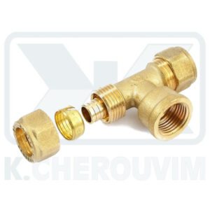 ΤΑΦ ΘΗΛ. Φ18 Χ 2,5 mm Χ 3/4" Χ Φ18 Χ 2,5 mm ΠΛΑΣΤΙΚΗΣ ΣΩΛΗΝΑΣ ΟΡΕΙΧΑΛΚΙΝΟ