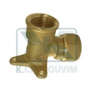 WALLPLATE ELBOW F. 3/4" Χ ?18 Χ 2,0 mm PEX