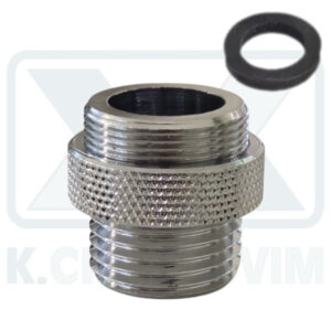 ΜΑΣΤΟΣ ΜΑΚΡΥΣ Μ22Χ1Α. Χ 1/2"Α. Χ L24 ΧΡΩΜΕ ΜΕ ΛΑΣΤΙΧΟ ΓΙΑ ΡΟΥΞΟΥΝΙ ΜΠΑΤΑΡΙΩΝ - ΣΠΙΡΑΛ