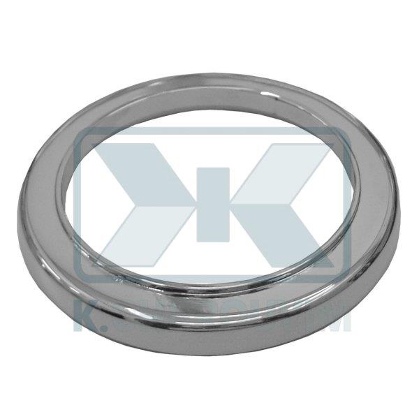 BASE RING BASES WATER MIXERS COUNTER ? 55X? 40XΗ5 WITH BASE ? 42 AND O-RING, BRASS CROM.