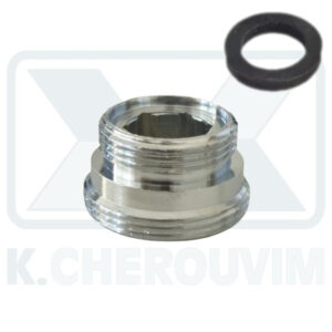 ΜΑΣΤΟΣ Μ20Χ1 Χ Μ22Χ1 ΑΡΣ. ΑΡΣ. ΧΡΩΜΕ L12,5 ΜΕ ΛΑΣΤΙΧΟ