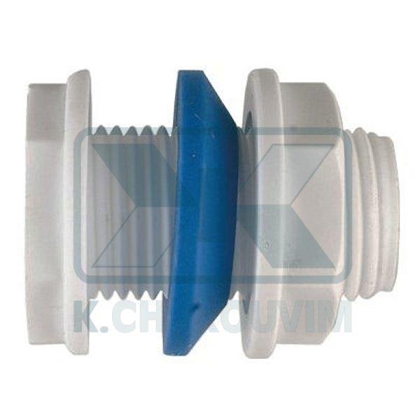 ΤΑΠΑ ΣΤΕΓΑΝΗ ΠΥΘΜΕΝΟΣ & ΠΛΑΙΝΗ ΟΠΗΣ ΚΑΖΑΝΑΚΙΩΝ 1/2" ΠΛΑΣΤΙΚΗ ΛΕΥΚΗ ΜΕ ΚΟΝΤΡΑ ΠΑΞΙΜΑΔΙ