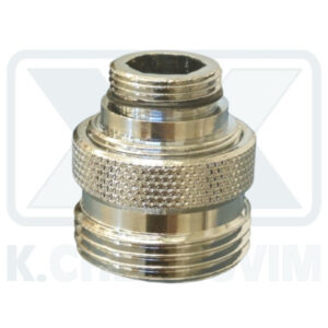 ΜΑΣΤΟΣ Μ16Χ1Α. Χ 3/4"Α. ΧΡΩΜΕ ΜΕ O-RING ΓΙΑ ΡΟΥΞΟΥΝΙ ΑΝΑΜΕΙΚΤΙΚΩΝ ΜΠΑΤΑΡΙΩΝ - ΠΛΥΝΤΗΡΙΟ