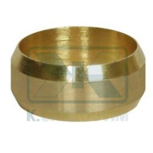 OLIVE BRASS RING FOR COPPER TUBE COMPRESSION FITTINGS