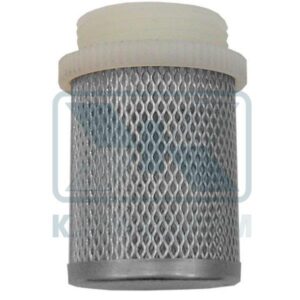 ΦΙΛΤΡΟ 2" ΑΡΣ. ΠΛΑΣΤΙΚΟ ΜΕ ΣΙΤΑ ΙΝΟΧ ΓΙΑ ΒΑΛΒΙΔΑ ΑΝΤΕΠΙΣΤΡΟΦΗΣ, ΘΕΡΜΟΚΡΑΣΙΑ 0 - 110 ˚C