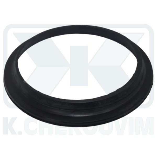 RUBBER IMMERSION HEATER WITHOUT HOLES ? 95 CIRCULAR BLACK ΕΡDΜ 150°C (? 95X? 75XΗ10 FOR IMMERSION HEATER ? 120)