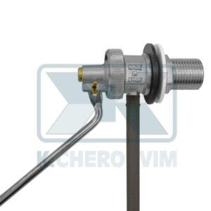 ΦΛΟΤΕΡ COMO 1/2" ΜΑΚΡΥ (ΒΕΡΓΑ 26 cm) ΝΙΚΕΛ ΜΕ ΕΔΡΑ ΙΝΟΧ