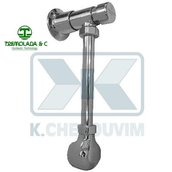 ΦΛΟΥΣΟΜΕΤΡΟ 1/2" Ν.323Τ ΜΕ ΣΩΛΗΝΑΚΙ ΚΑΙ ΑΧΙΒΑΔΑ ΟΡΘΙΩΝ ΟΥΡΗΤΗΡΙΩΝ ΧΡΟΝ/ΣΤΕΡΗΣΗΣ ΧΡΩΜΕ ΠΡΟΕΞ. 9 cm