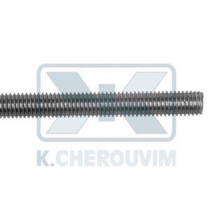 STAINLESS STEEL THREADED ROD 1 METERS Μ10 GALVANIZED DIN 975 4.8