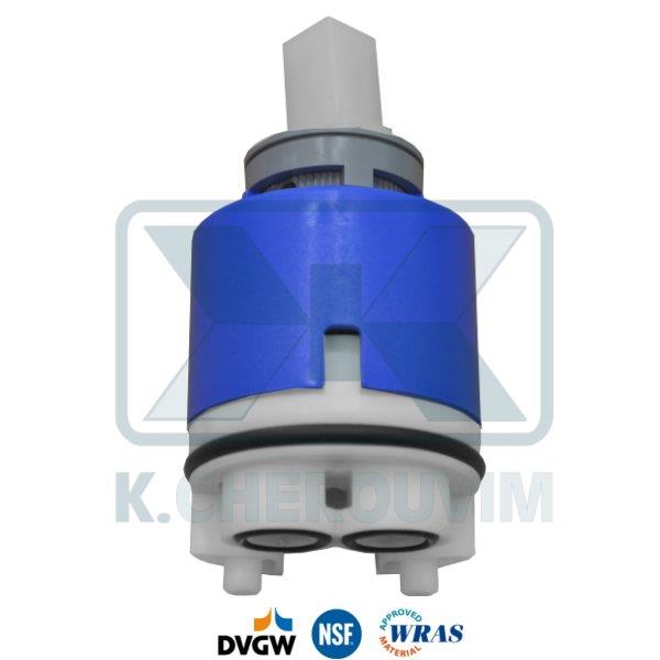 MECHANISM ΝΚJ40Β - ? 40 RIGHT WARM 2 SPILE AND DISTRIBUTOR CERAMIC FOR MIXING MIXER