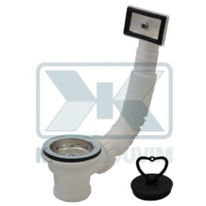 ΒΑΛΒΙΔΑ ΝΕΡΟΧΥΤΗ ΙΝΟΧ ΜΕ ΠΑΡΑΛΛΗΛΟΓΡΑΜΜΗ ΥΠΕΡΧΕΙΛΗΣΗ ΨΗΛΗ ΠΛΑΣΤΙΚΗ