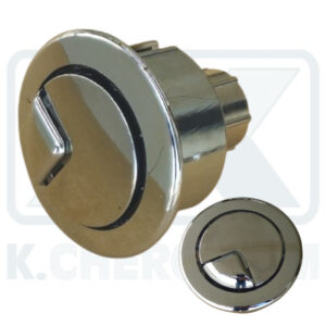 FLUSH VALVE WITH DUAL CONTROL BUTTON