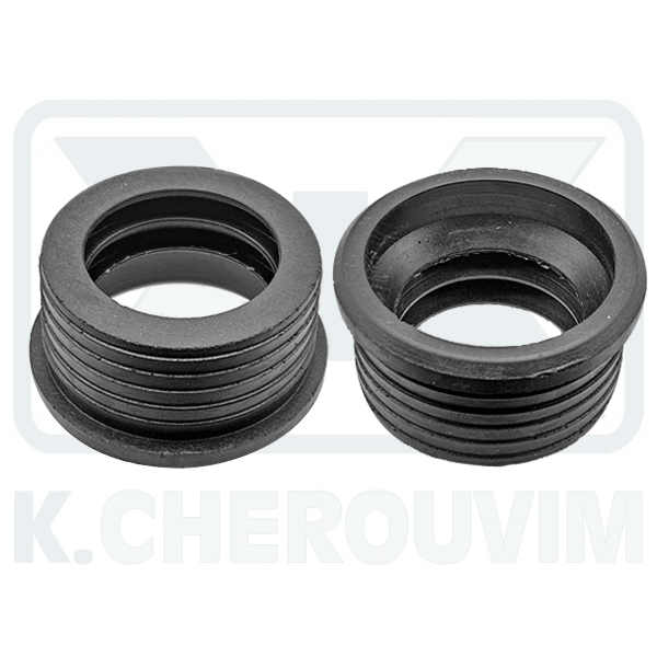 RUBBER TERMINAL SEWAGE ? 50 X ? 40 BLACK