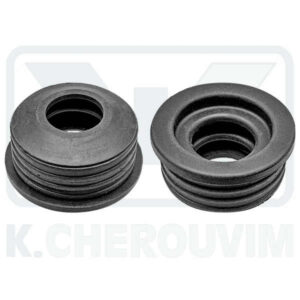 RUBBER TERMINAL SEWAGE ∅ 50 X ∅ 26-32 BLACK