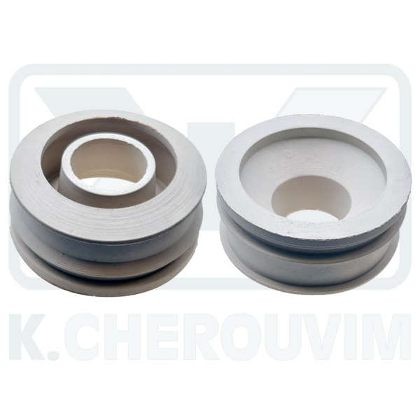 RUBBER WHITE ? 55 X ? 25-32 CRIMPED TOILET & FOR DAL 3/4"