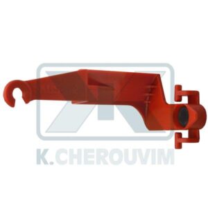 ΜΟΧΛΟΣ ΚΟΚΚΙΝΟΣ ΕΞΩΤΕΡΙΚΟΣ ΔΙΑΚΟΠΗΣ ΝΕΡΟΥ ΜΕ ΛΑΣΤΙΧΟ