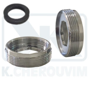 ΣΥΣΤΟΛΗ Μ24Χ1 ΘΗΛ. - Μ28Χ1 ΑΡΣ. L8,5 ΡΟΥΞΟΥΝΙΩΝ ΧΡΩΜΕ ΜΕ ΛΑΣΤΙΧΟ