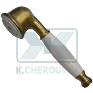 ΤΗΛΕΦΩΝΟ OLD BRONZE-ΛΕΥΚΟ ΜΕ ΛΕΥΚΟ ΠΛΑΣΤΙΚΟ ΦΙΛΤΡΟ ΝΤΟΥΖ