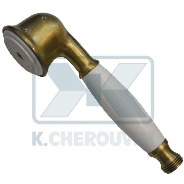 ΤΗΛΕΦΩΝΟ OLD BRONZE-ΛΕΥΚΟ ΜΕ ΠΛΑΣΤΙΚΟ ΛΕΥΚΟ ΦΙΛΤΡΟ ΝΤΟΥΣ