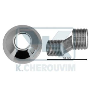 ΕΚΚΕΝΤΡΟ 10 mm. ΜΠΑΤΑΡΙΩΝ ΜΕ ΡΟΖΕΤΑ 3/4" x Φ70 x h25