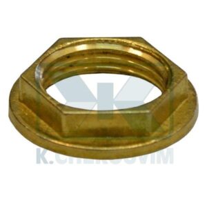 BACK NUT LIGHT WITH FLANGE 1"1/2 X Η9 #53 ? 67 FOR FLOAT BRASS