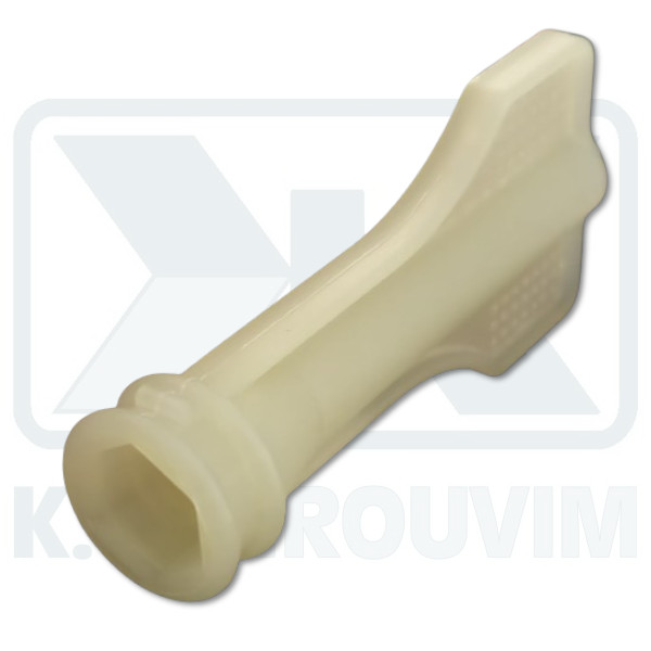 KEY PIPED HEXAGON 12 mm L80 FROM NYLON CV30% FOR SUPPORT MIXER 1 WAY