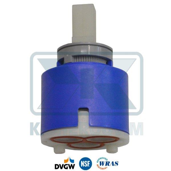 MECHANISM ΝΚJ40Α - ? 40 RIGHT WARM 2 SPILE WITHOUT DISTRIBUTOR CERAMIC FOR MIXING MIXER