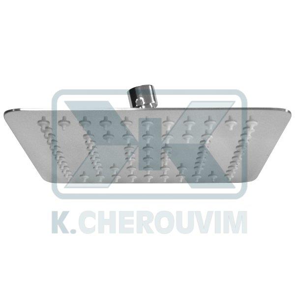 ΚΩΔΩΝΑΣ "Q" ΤΕΤΡΑΓΩΝΟΣ 300Χ300 ΙΝΟΧ ΑΙSΙ 304 SLIM ΚΑΘΑΡΙΖΟΜΕΝΟΣ ΜΕ ΑΡΘΡΩΣΗ 1/2" ΘΗΛ.