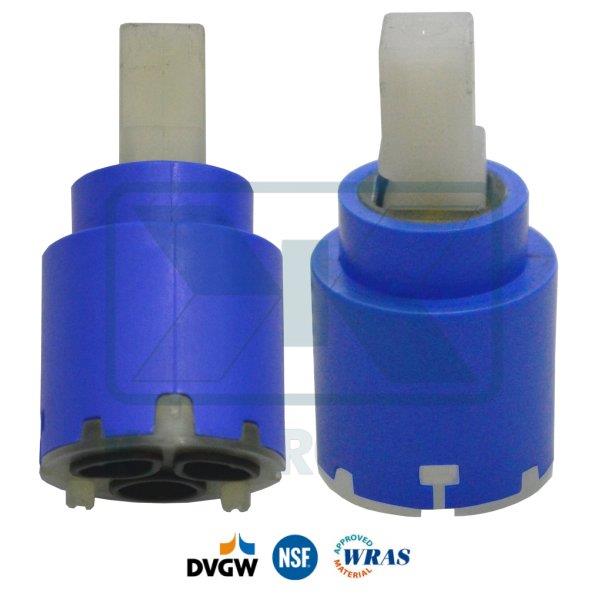 MECHANISM Κ25 - ? 25 WITH 2 SPILE WITHOUT POINTS CERAMIC FOR MIXING MIXER, LEVER 9X9