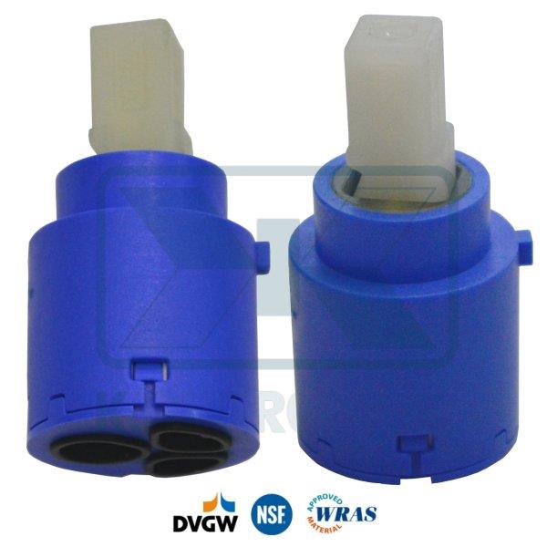 MECHANISM Κ25Η - ? 25 WITH SIDE SPILE WITHOUT POINTS CERAMIC FOR MIXING MIXER, LEVER 9X9 Η48