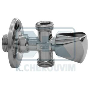 ΔΙΑΚΟΠΤΗΣ ΣΤΑΥΡΟΣ Β.Τ. ΜΕ ΜΕΤΑΛΛΙΚΗ ΤΡΙΓΩΝΙΚΗ ΛΑΒΗ ΚΑΙ ΡΟΖΕΤΑ