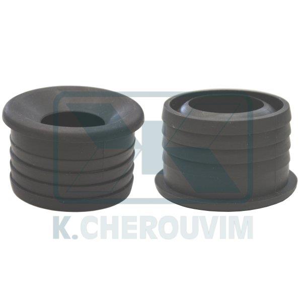 ΛΑΣΤΙΧΟ ΤΕΡΜΑΤΙΚΟ ΑΠΟΧΕΤΕΥΣΗΣ Φ46 Χ Φ40 ΜΑΥΡΟ