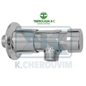 ΦΛΟΥΣΟΜΕΤΡΟ-ΔΙΑΚΟΠΤΗΣ ΡΥΘΜ/ΝΗΣ ΧΡΟΝ/ΣΤΕΡΗΣΗΣ 0-20 SΕC. ΣΚΕΤΟΣ 1/2" Ν.316ΑRG ΓΩΝ. ΠΑΤΗΤΟΣ ΧΡΩΜΕ 14LΤ